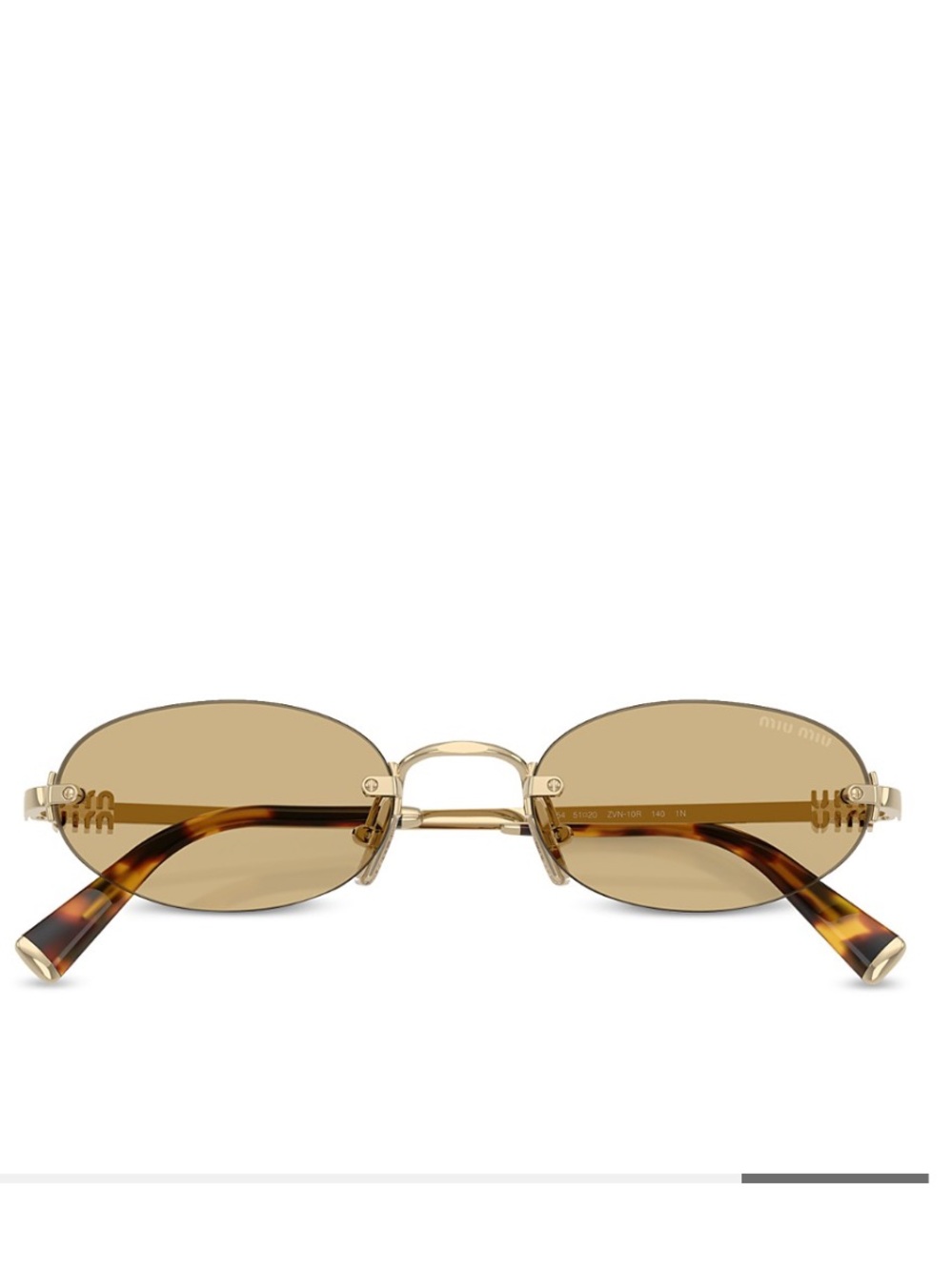 NWT⭐️MIU MIU Oval Sunglasses, 51mm⭐️ - Picture 4 of 6